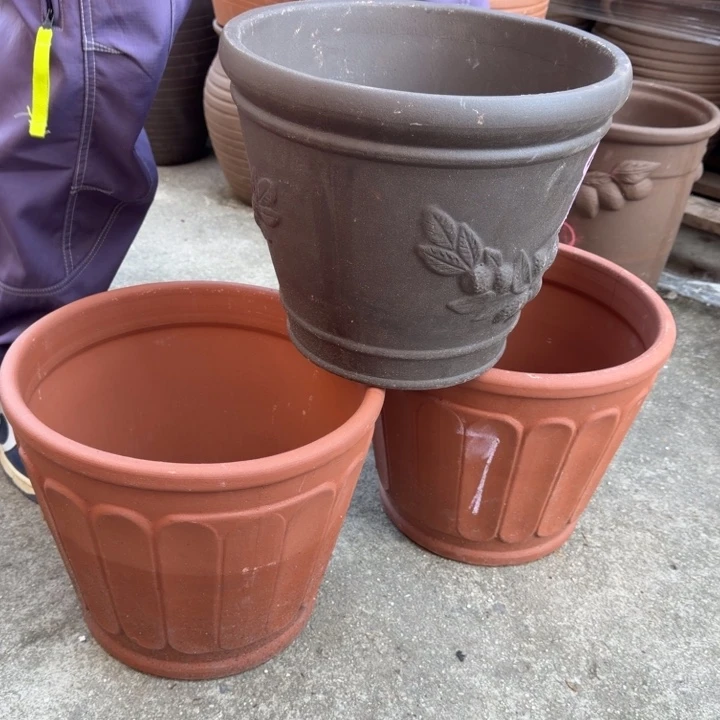 花盆紫砂口30高25宜兴紫砂