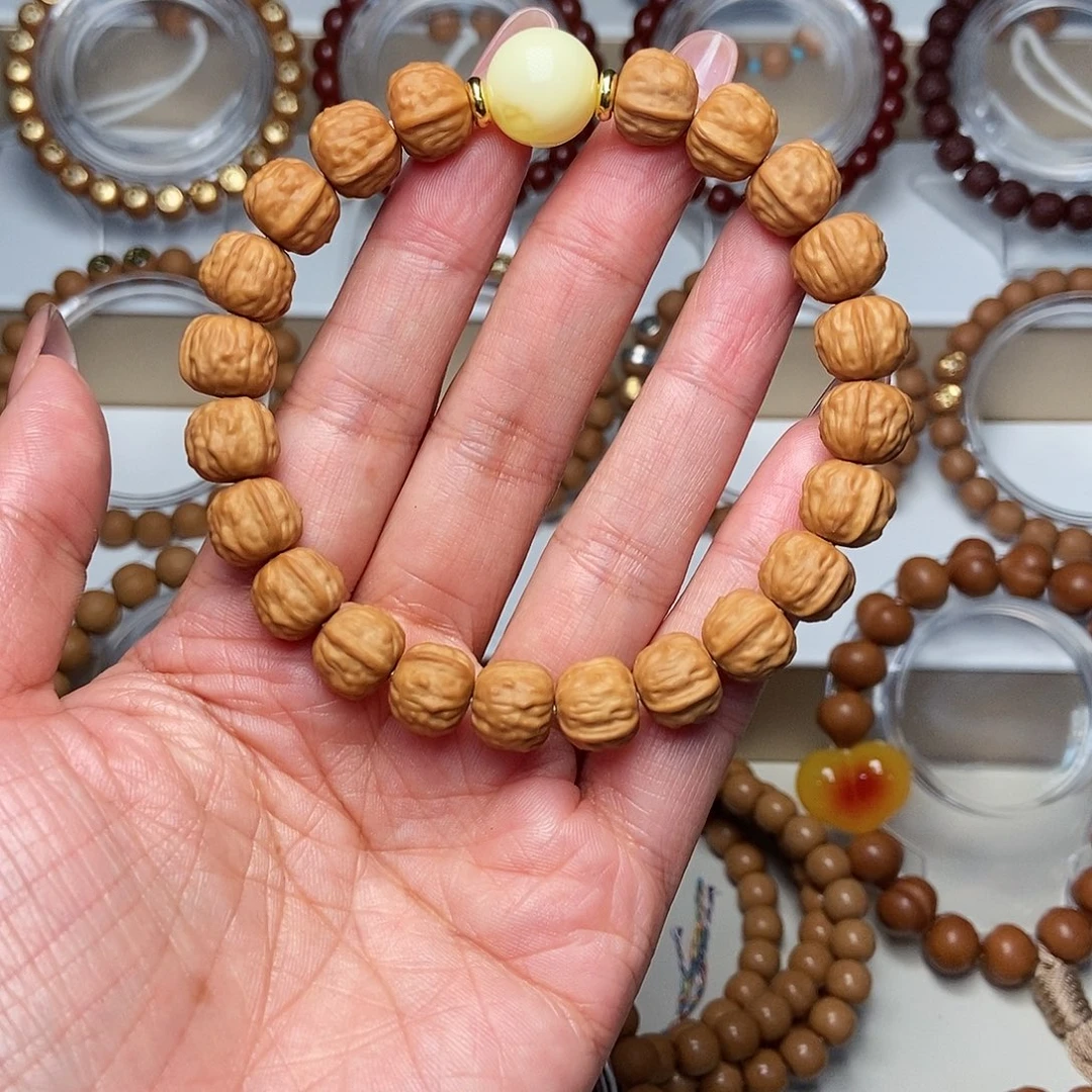 猴头核桃手串猴头蛤蟆头尺寸11左右