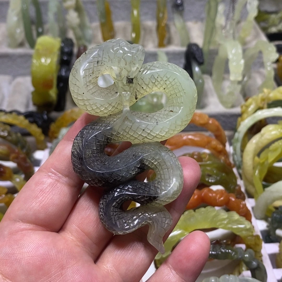 【闪购商品】蛇纹石玉未镶嵌手镯