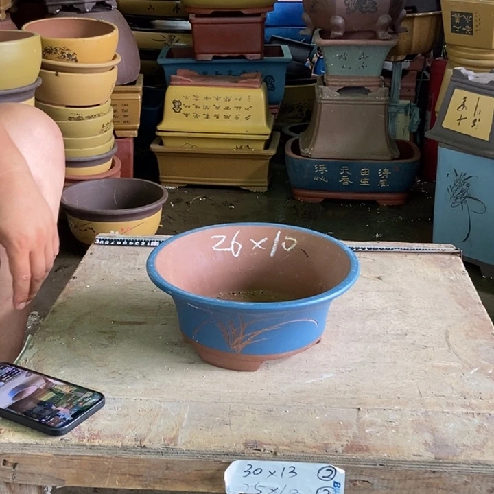 紫砂花盆紫砂紫砂陶瓷