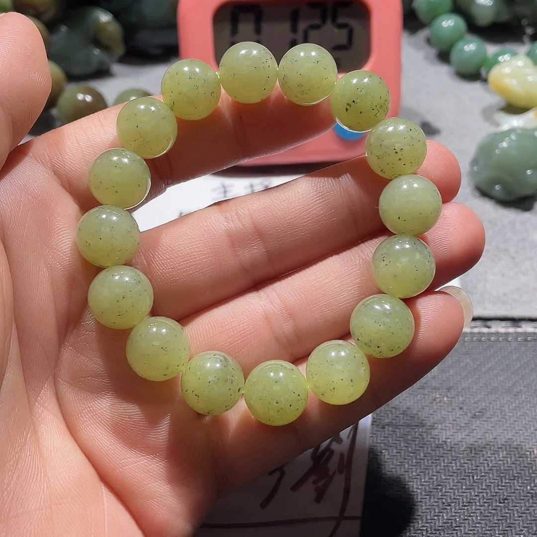 和田玉（糖玉）未镶嵌手链