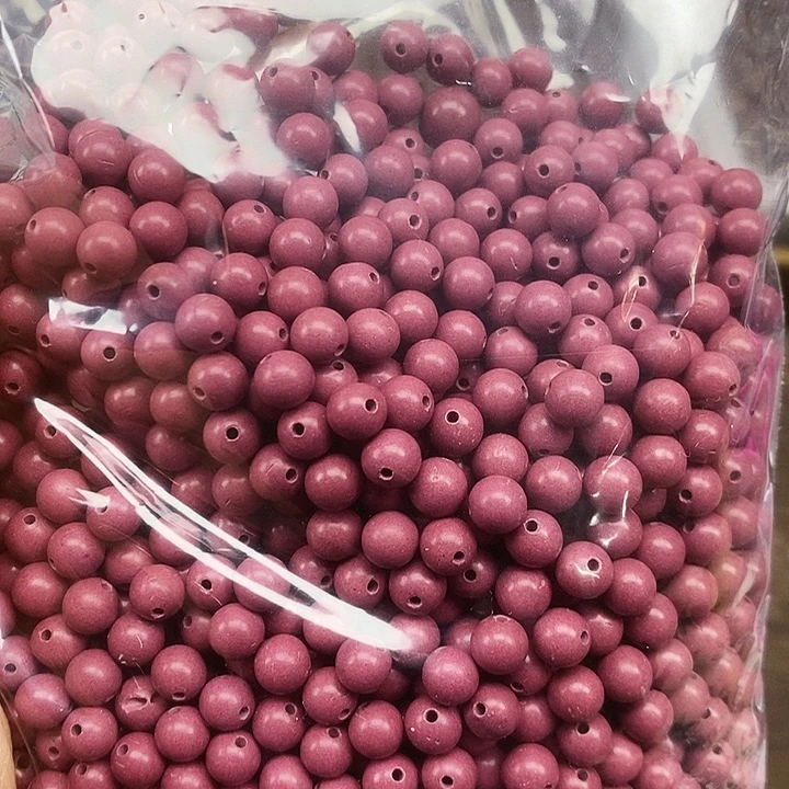 芳华姹紫0.6天然合香珠到手50克打底(300颗打底微瑕)