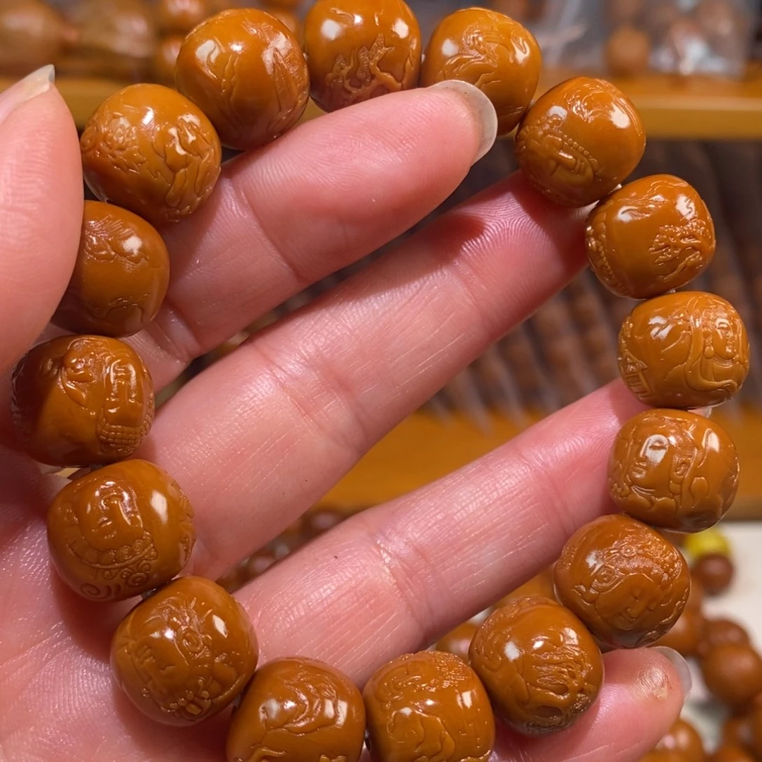 手串/手链橄榄核落**朝风景观音13.14