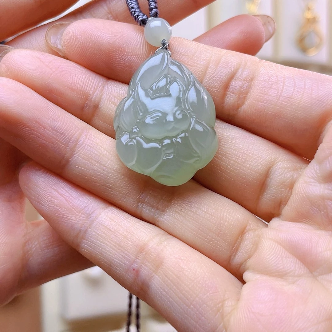 壹***壹和田玉未镶嵌吊坠(赠链)