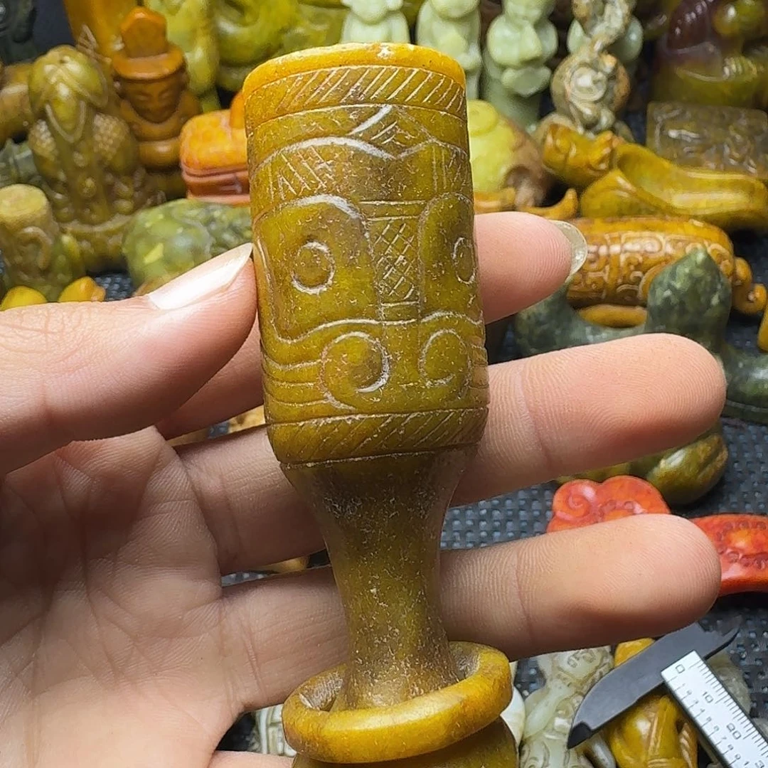 白玉菩提吊坠。。。