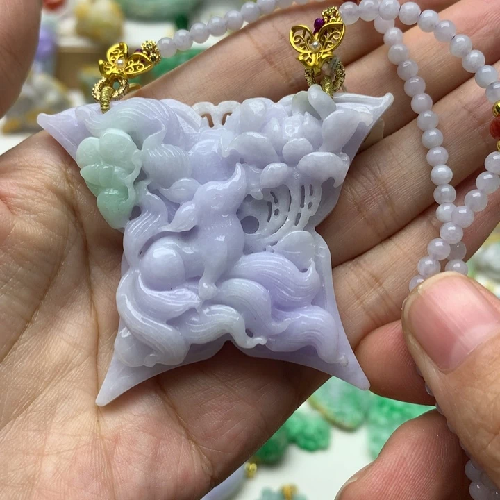 颈饰未镶嵌翡翠翡翠