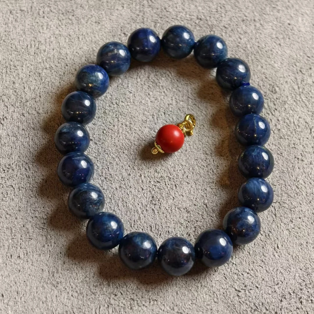 SJL蓝圆珠手链24-055