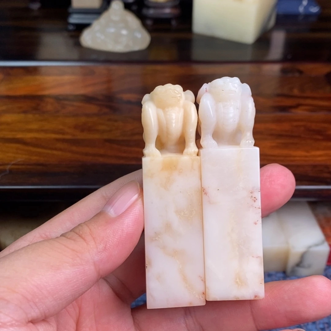 随***文寿山石收藏作品石