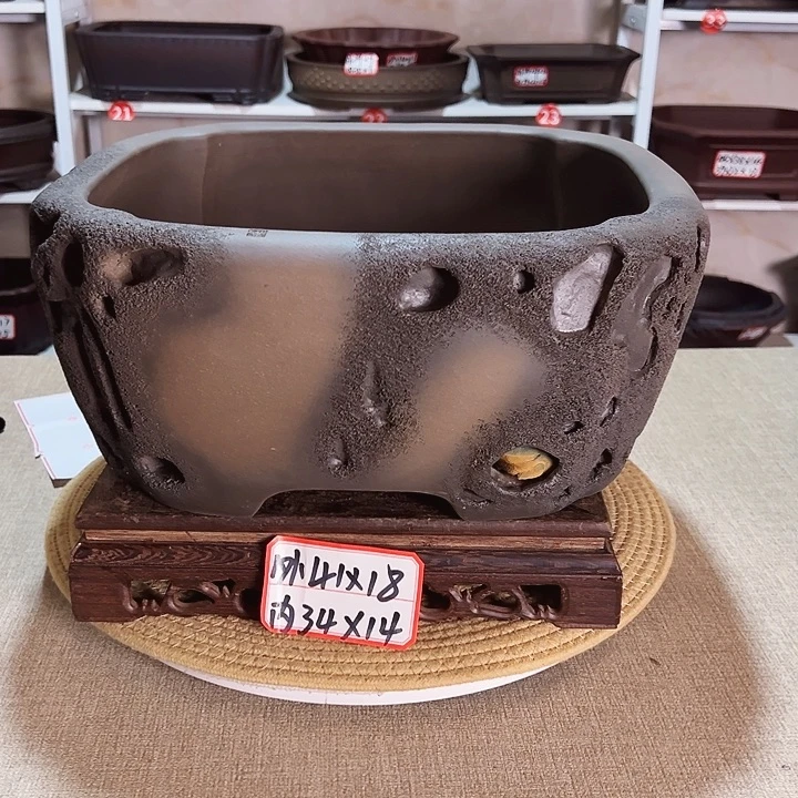 紫砂花盆紫砂花盆