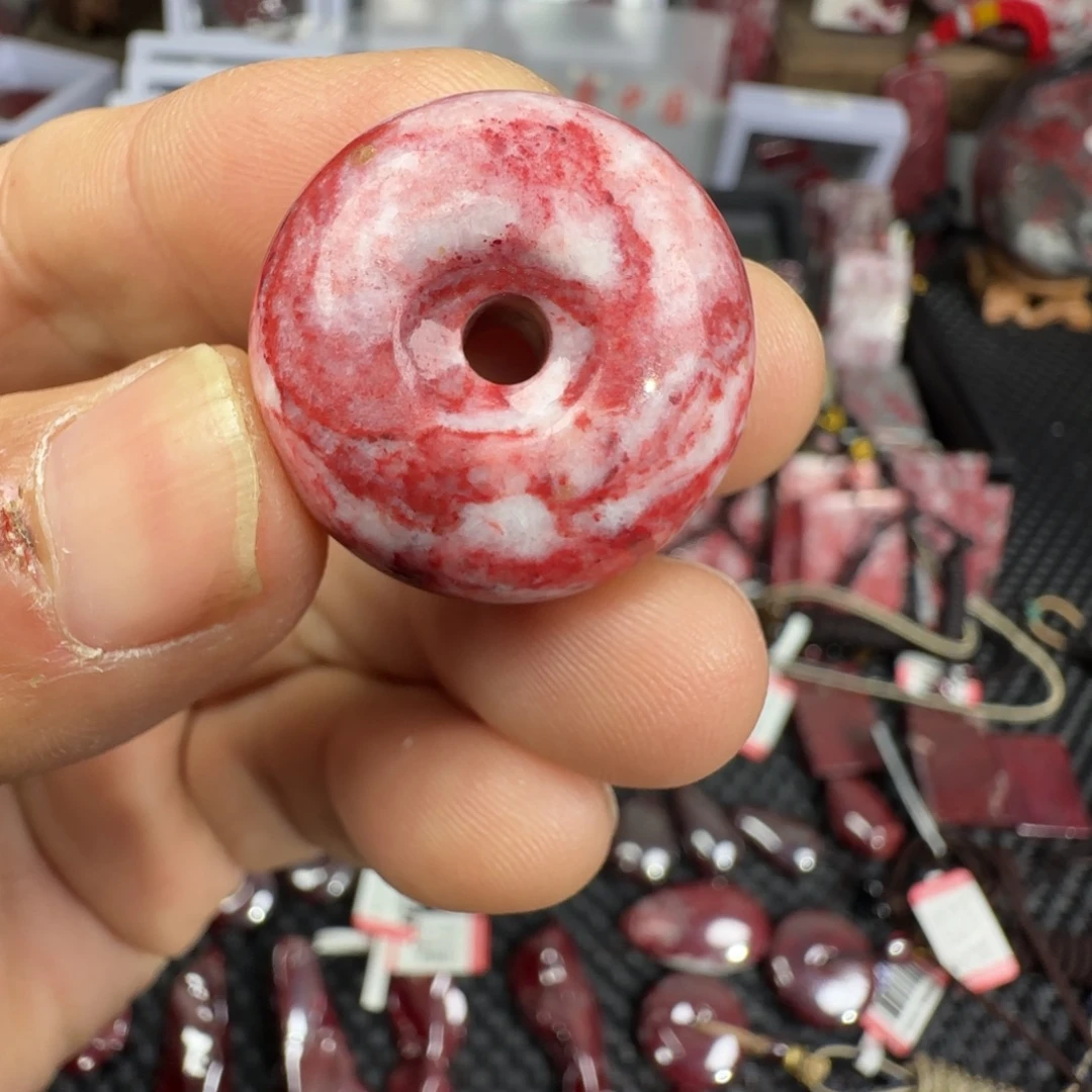 天然辰砂朱砂原石15.8克