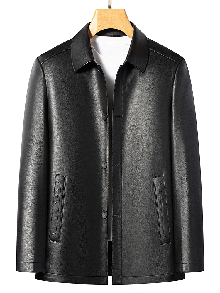 〖海宁精选〗商务休闲百搭手工纽扣款