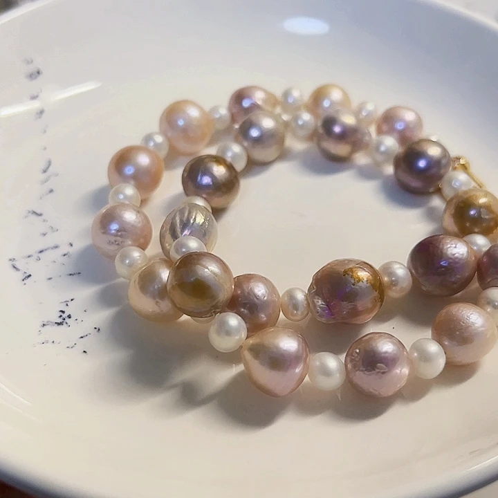 项链未镶嵌淡水珍珠