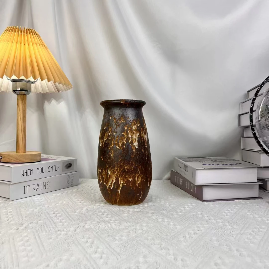 景德镇手工陶瓷花瓶家居轻奢装饰