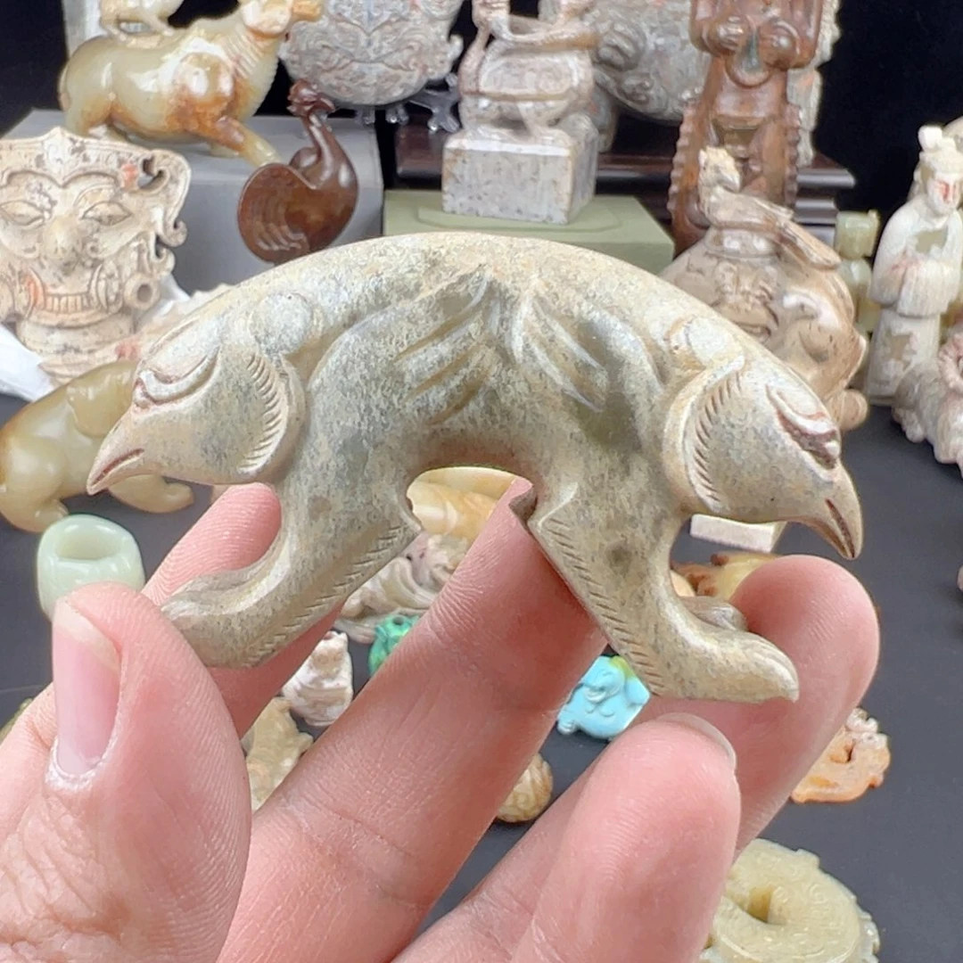 和田玉挂件未镶嵌快****哥