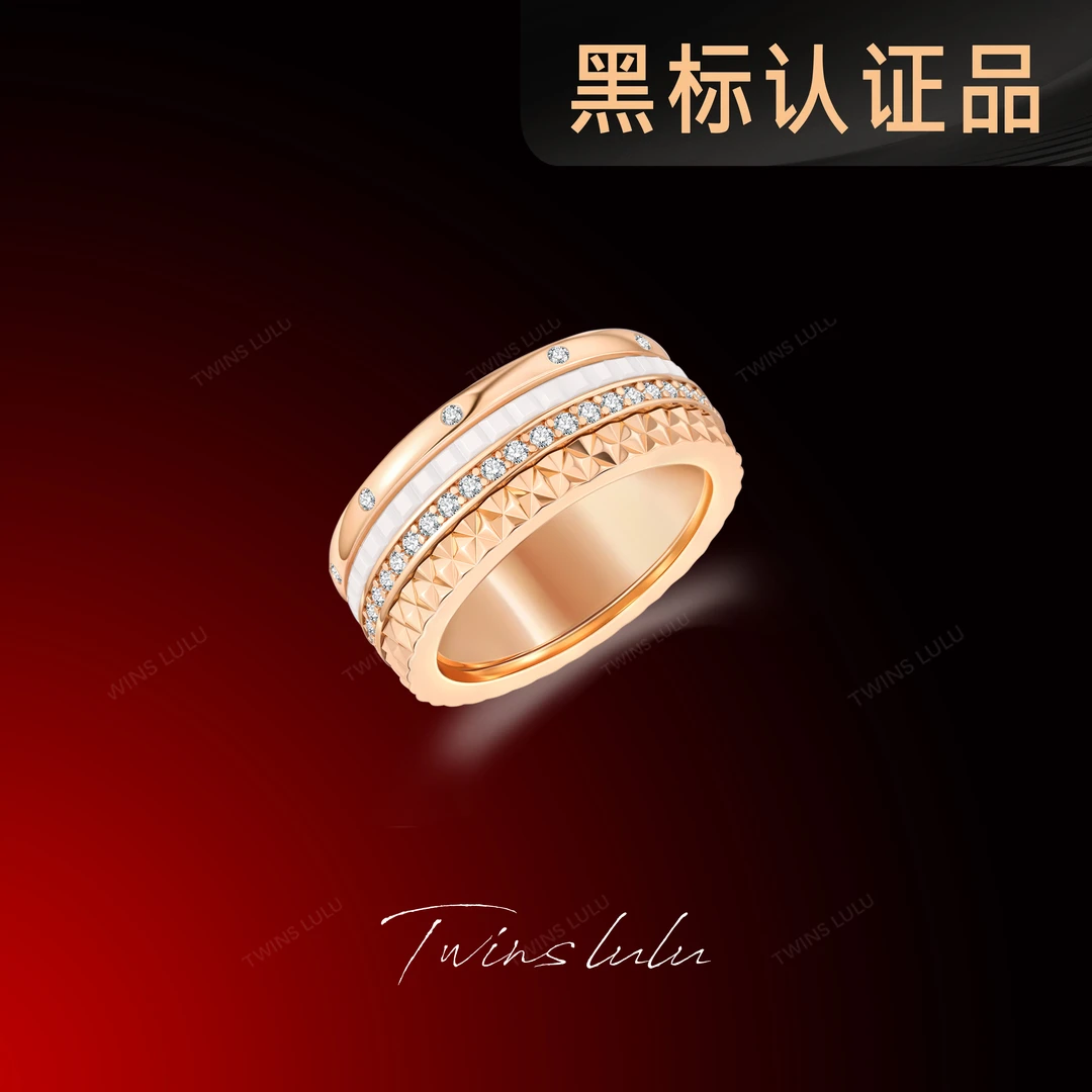 TWINS LULU镀K金春上新气质轻奢首饰极简齿轮转动戒指女款TSS7800