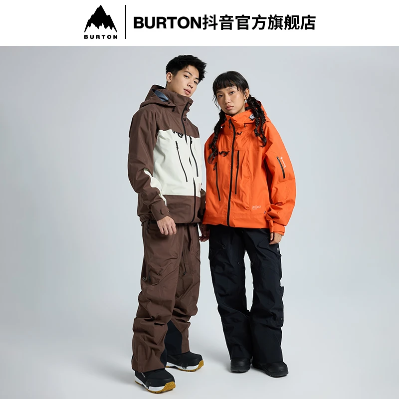 BURTON伯顿25-26雪季新品男士AK457 GORETEX PRO 3L滑雪服装备