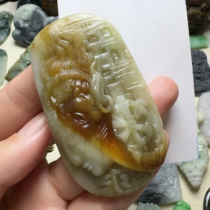 定制翡翠未镶嵌毛货