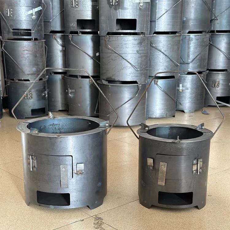 柴火火炉木炭围炉煮茶取暖煮饭户外烧烤家用野炊多功能加厚烧柴火