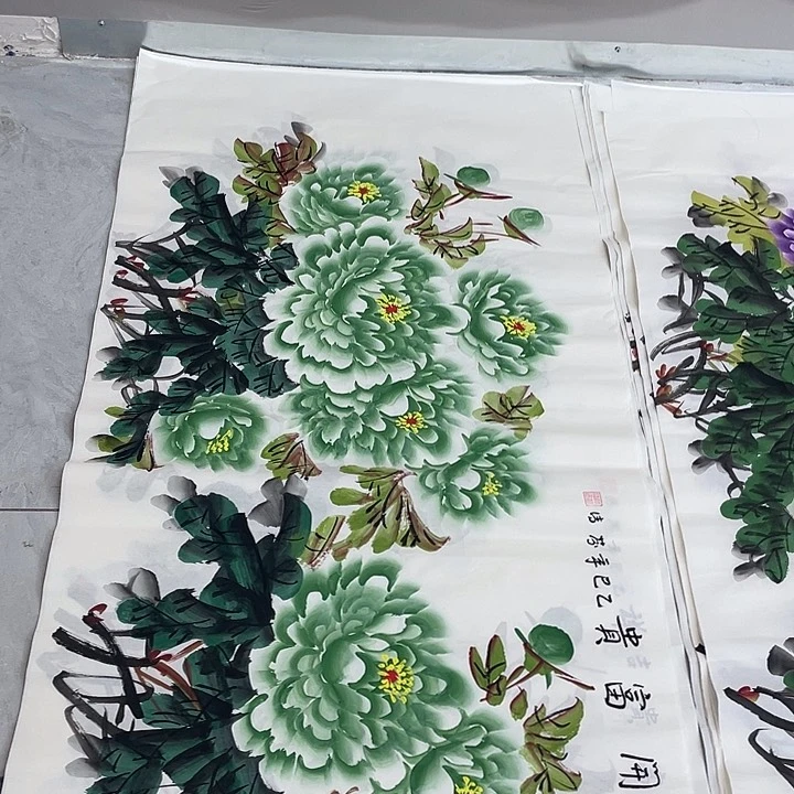 国画国画作品书法作品原稿