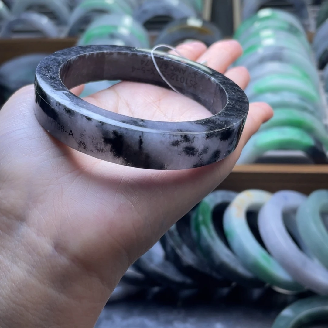 定制翡翠未镶嵌定制翡翠手镯