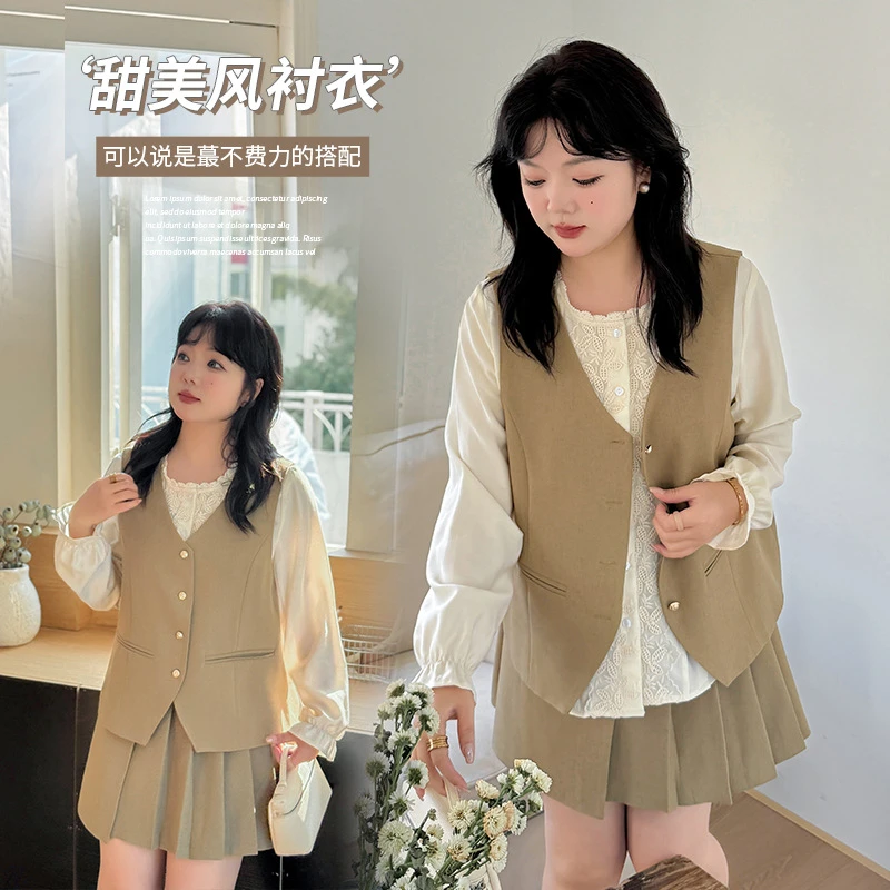 【淑女甜心】重工含羊毛时尚蕾丝衬衫2025春季新款百搭ol甜美上衣