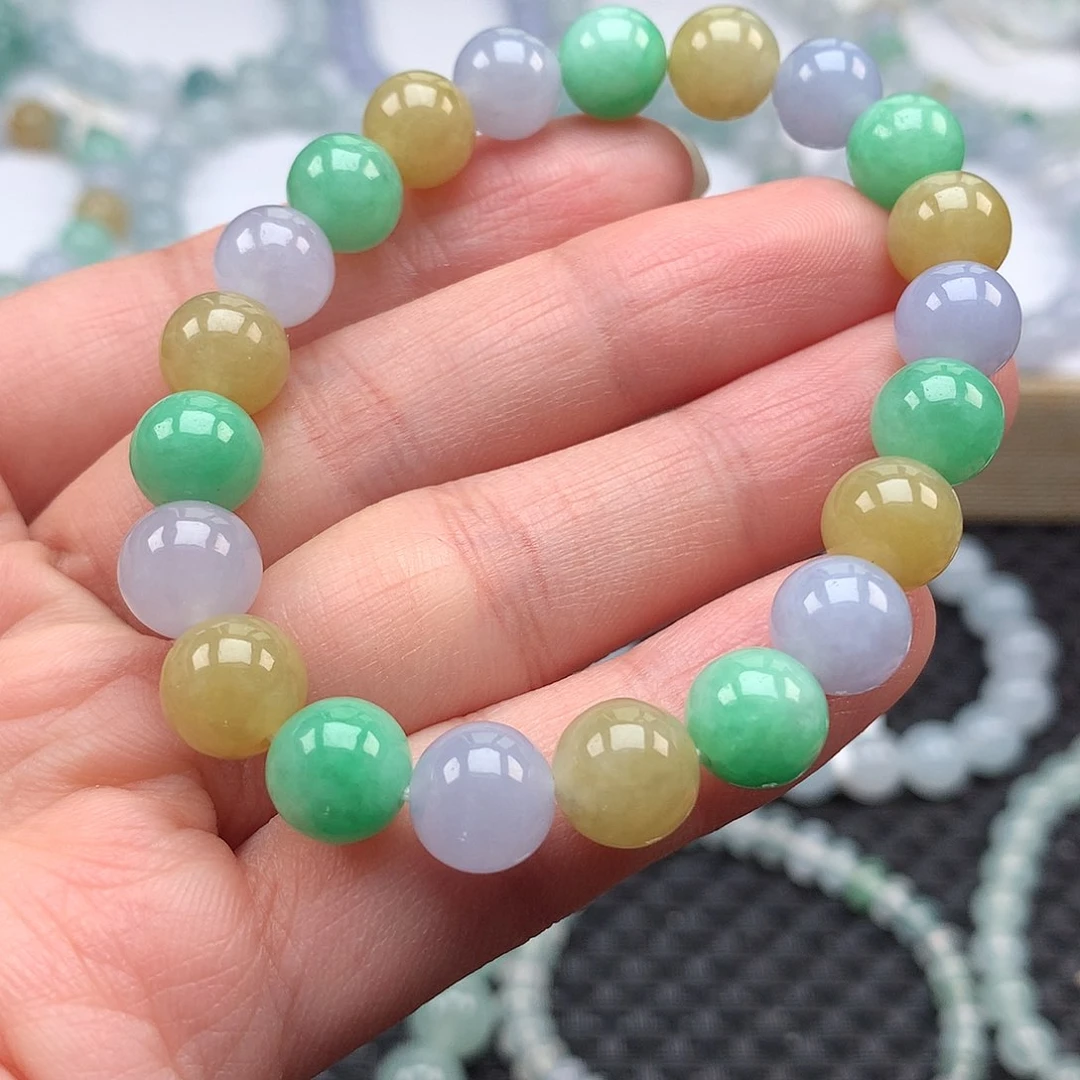 翡翠手链未镶嵌翡翠