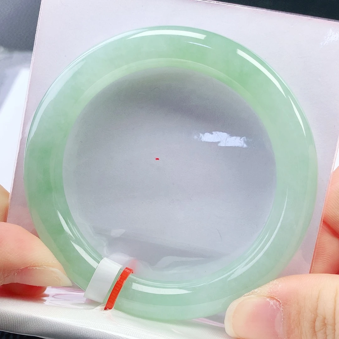 未镶嵌手镯翡翠54圈