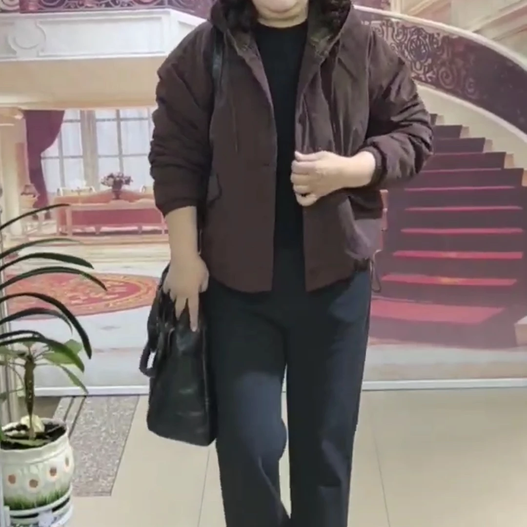 大码女装，棉服——17772号