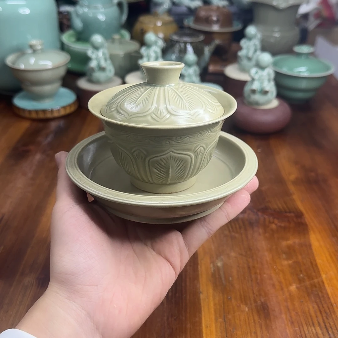 小仲青瓷茶器微瑕5790
