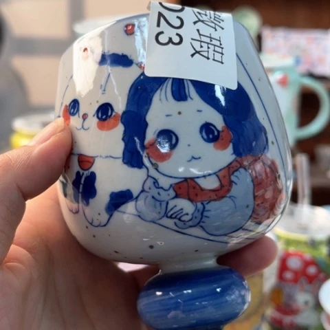 炉景德镇釉下手绘陶瓷