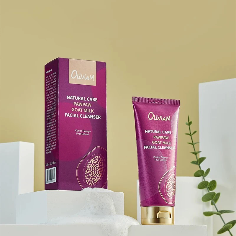 能滋养能卸妆去黄气，澳洲木瓜羊奶洁面乳100ml【效期至26年5月】