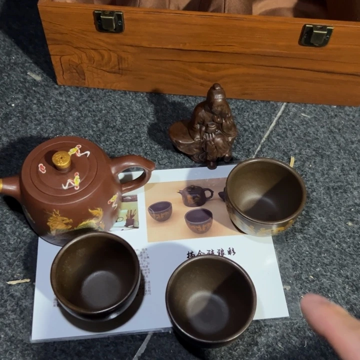 紫砂精品摆件工艺品