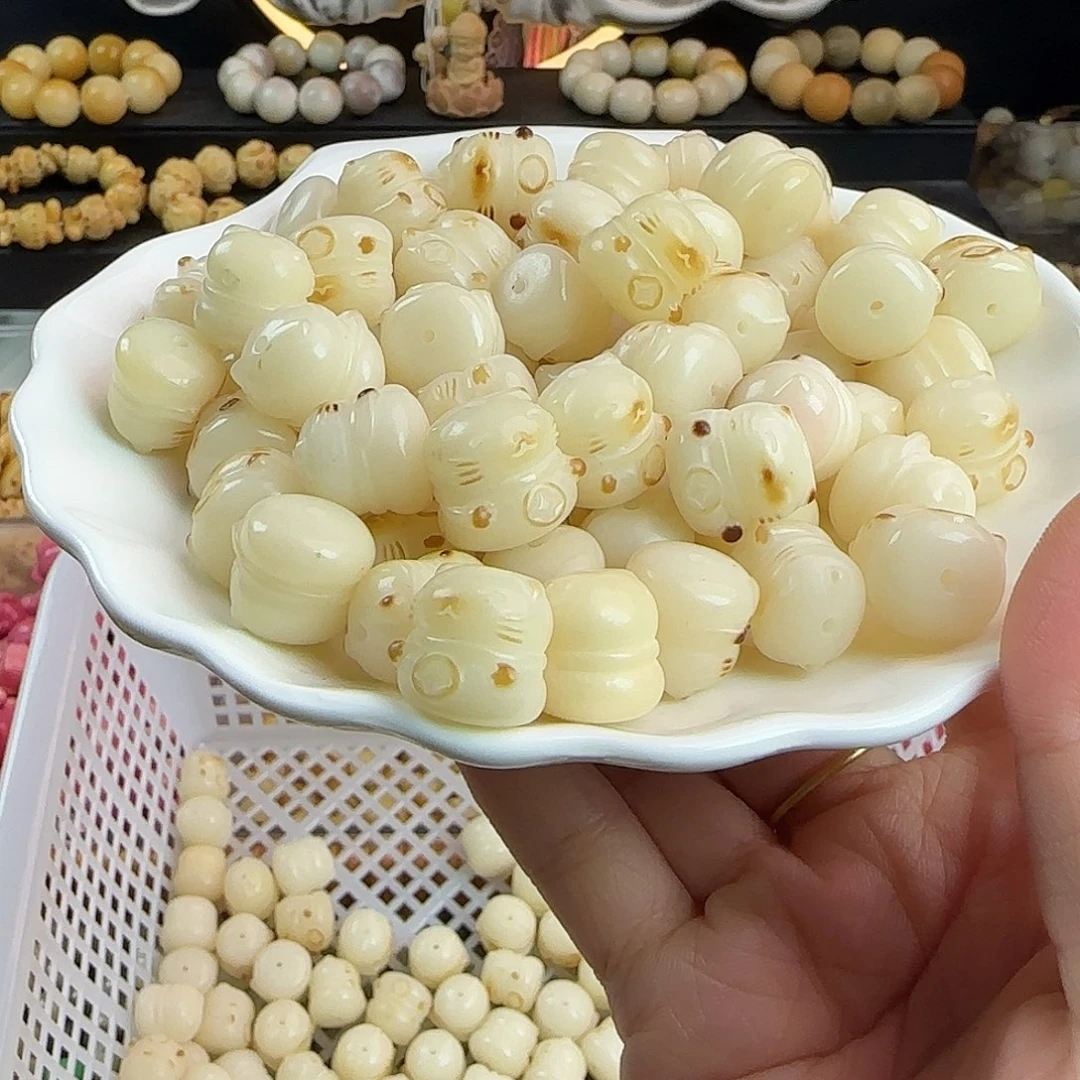 手串菩提根/象牙果瑕疵卡15/16炭烤招财猫100颗