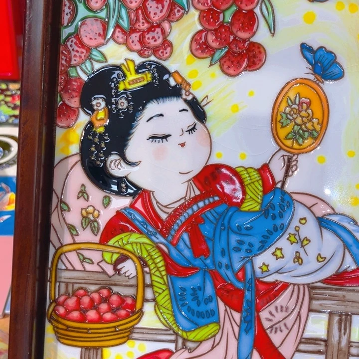 瓷片瓷板画艺术作品