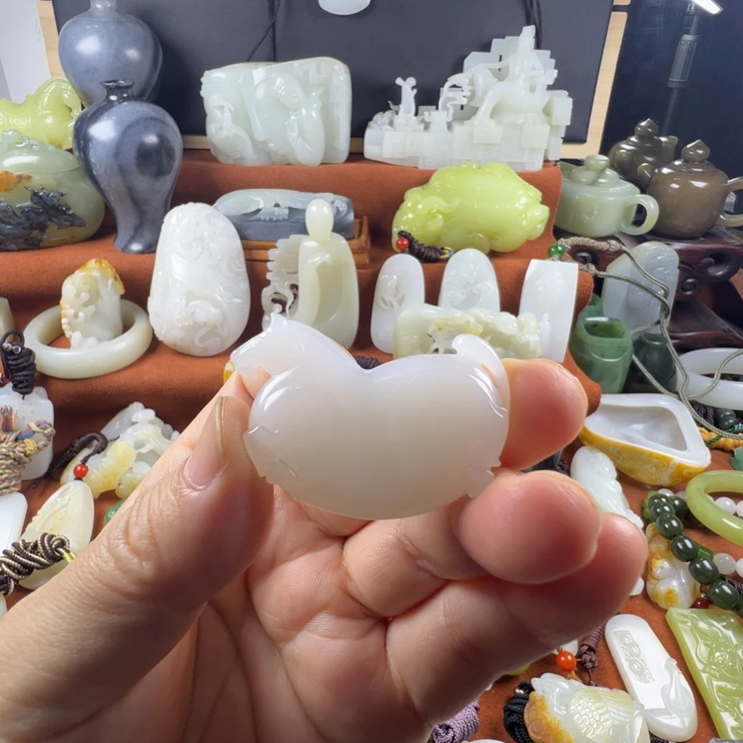 和田玉（白玉）未镶嵌颈饰