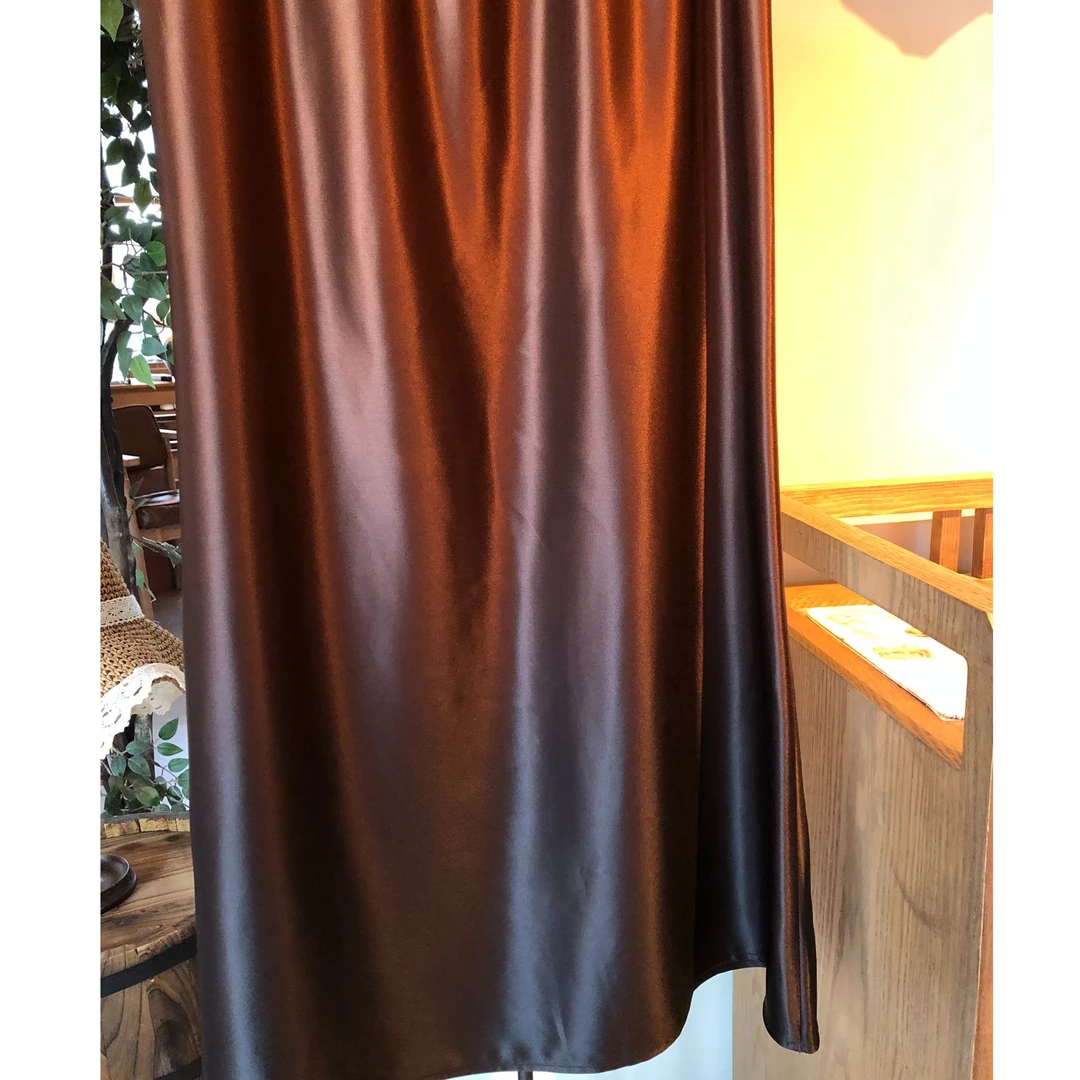 西町村屋半身裙女 极简气质渐变半裙XXAB10074