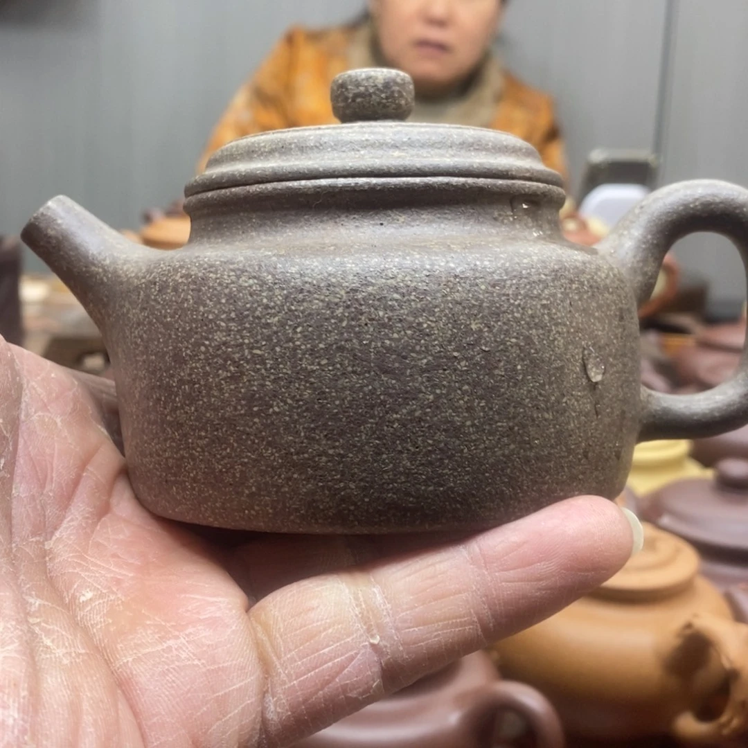 温***蛙茶壶紫砂原矿紫砂壶