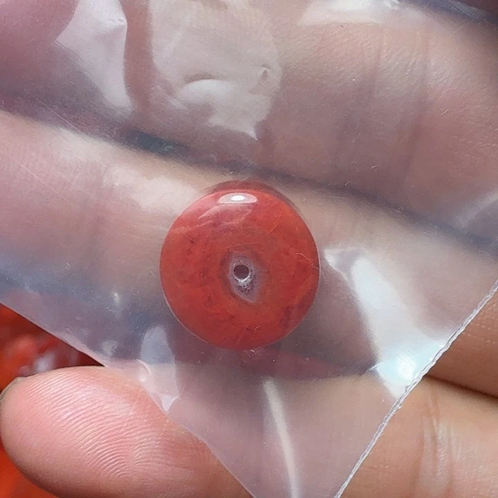 木***木南红玛瑙吊坠未镶嵌