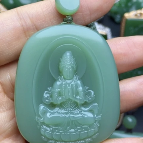 和田玉（碧玉）未镶嵌手链