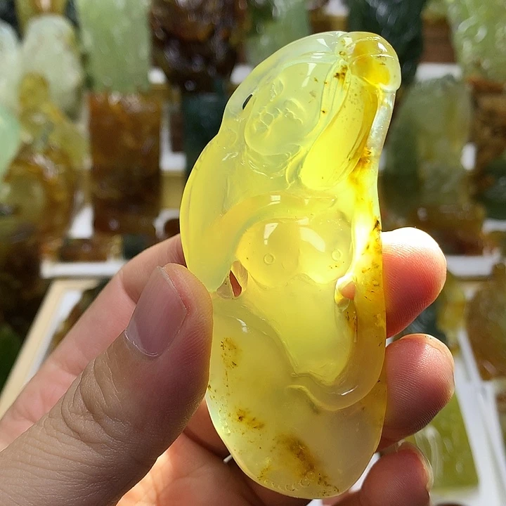 蛇纹石玉未镶嵌珠宝半成品