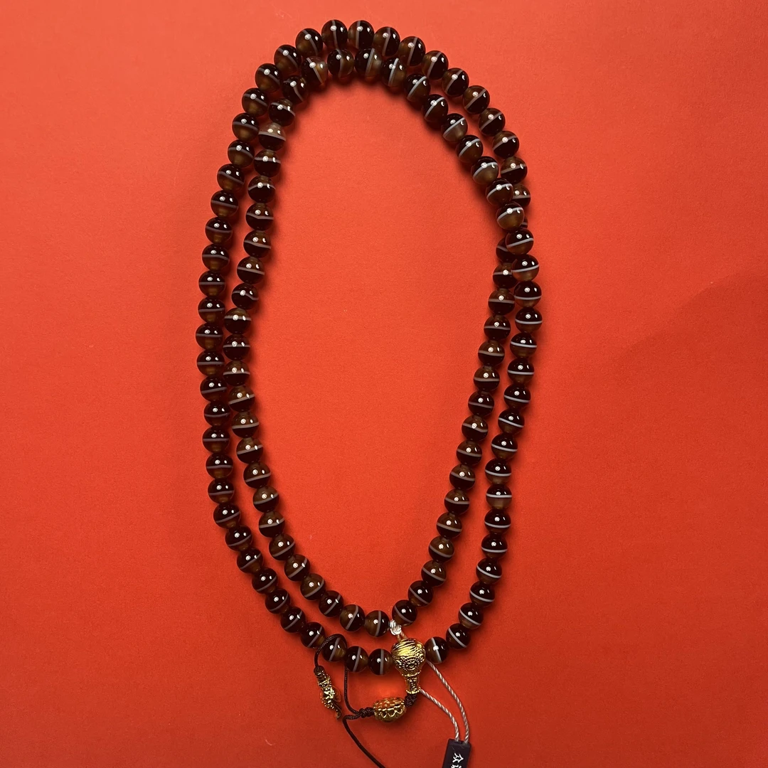 一线半糖108颗脖挂（卡8）精品 9669