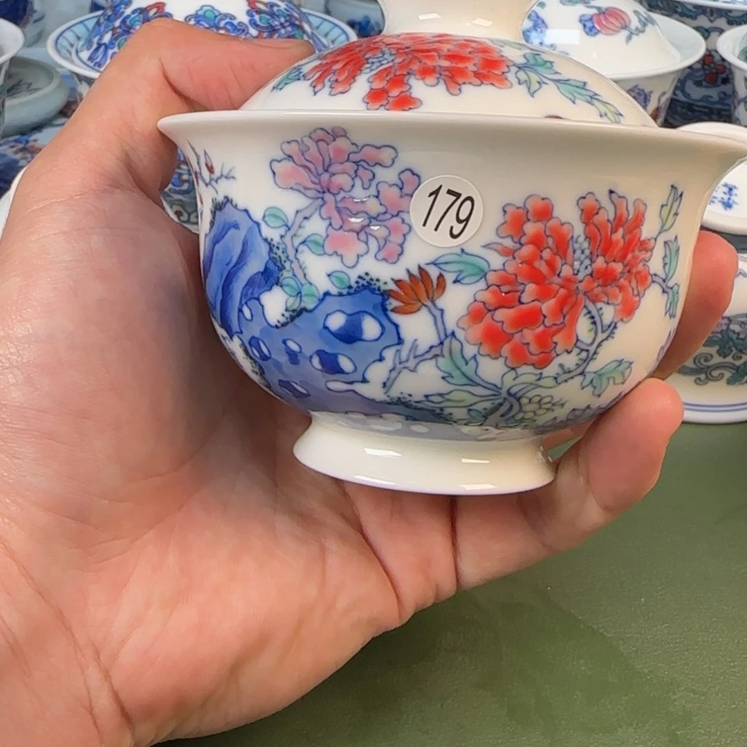 彦祖纯手工手绘茶具179