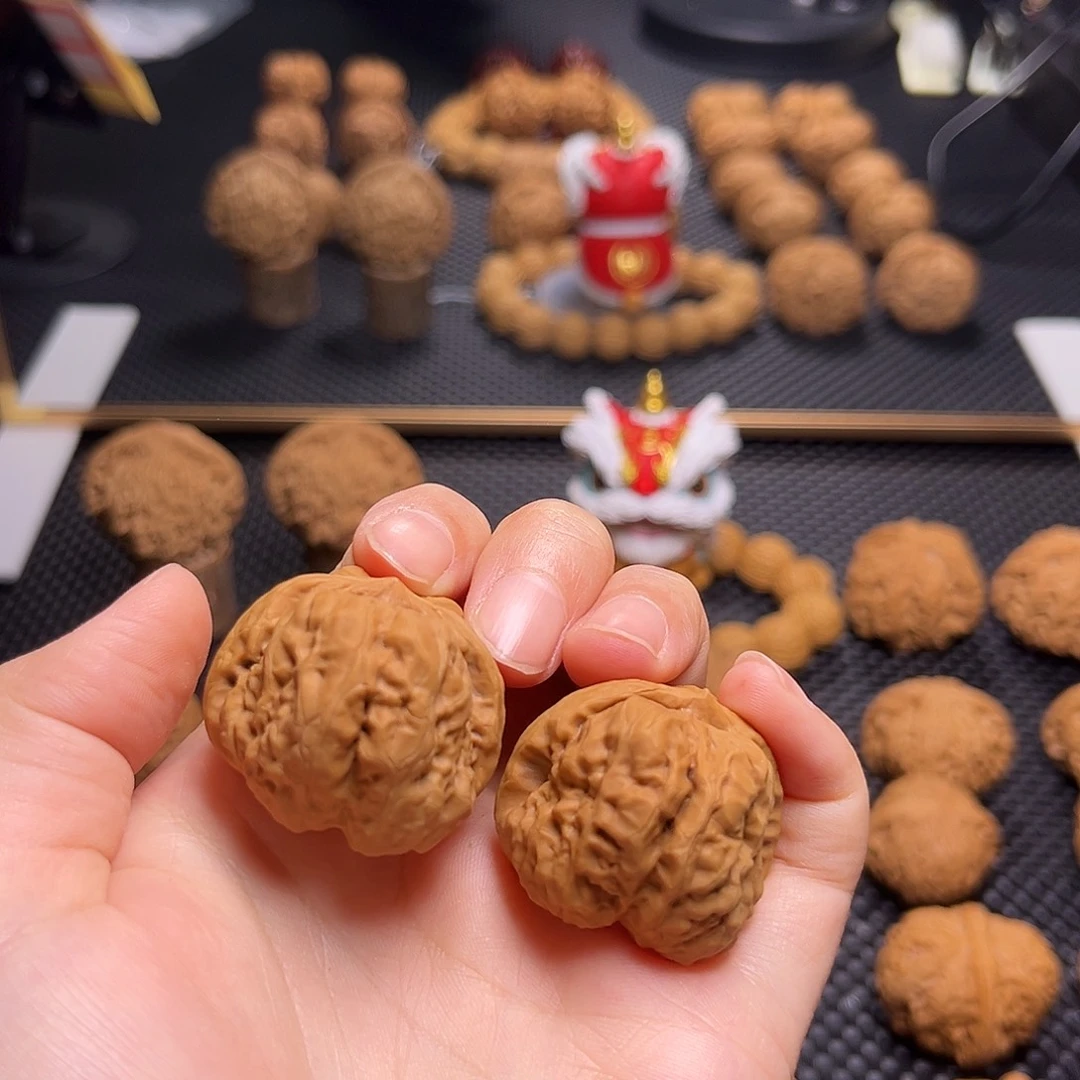 文玩核桃把件蛤蟆闪2