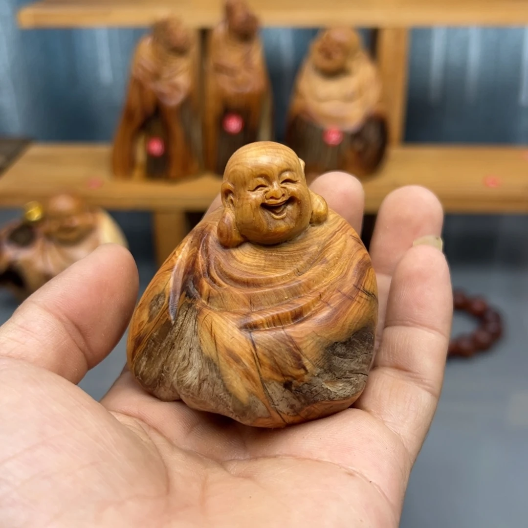 家***ʃ木崖柏木摆件手把件