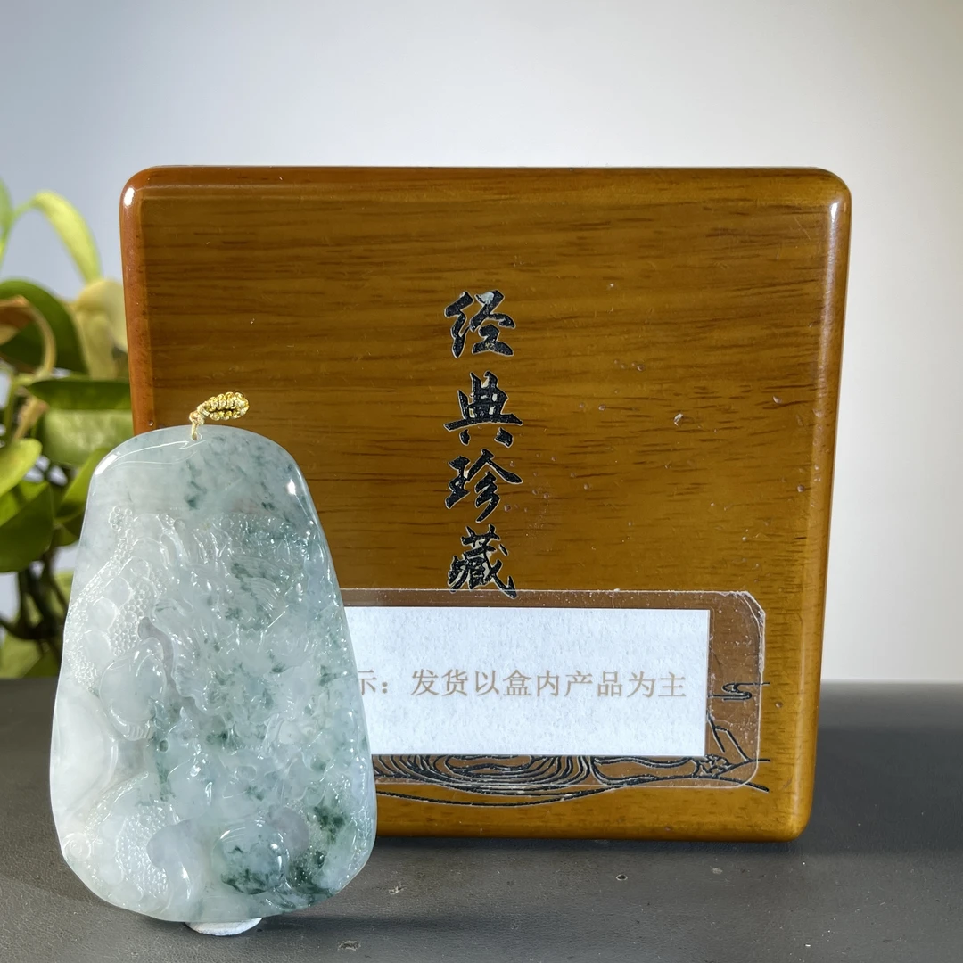 JCA13-292 H 天然缅甸A货翡翠