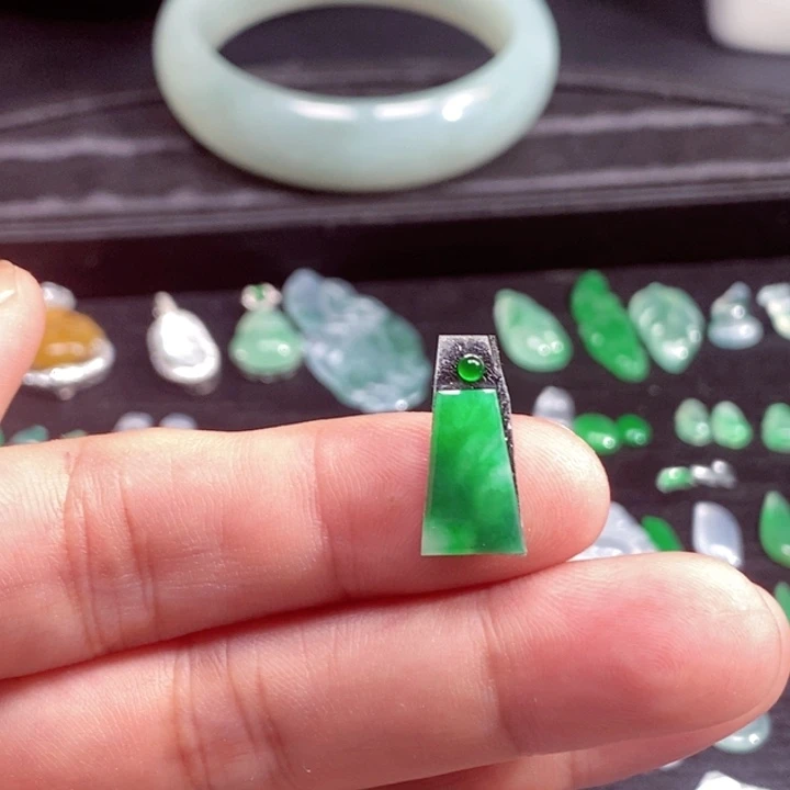 定制翡翠未镶嵌123456789