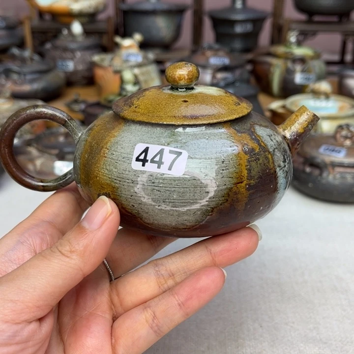 壶裸柴烧陶瓷茶具