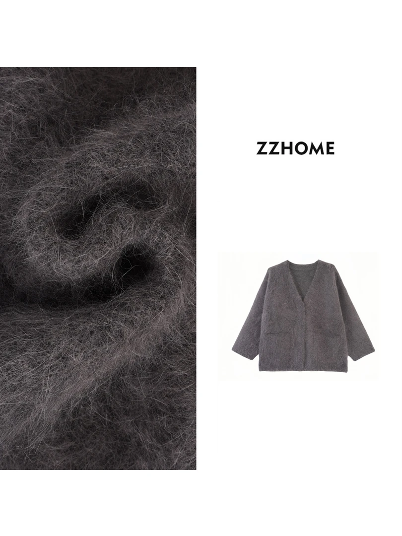 ZOZO HOME ｜织物之美静谧暖柔烟拉毛量感外套q171953p