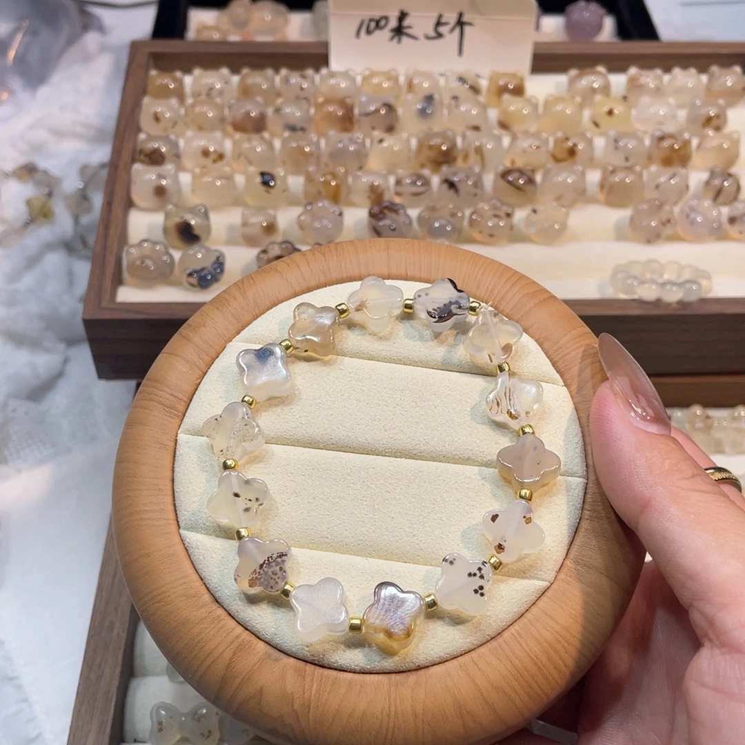 玛瑙/玉髓合金颈饰