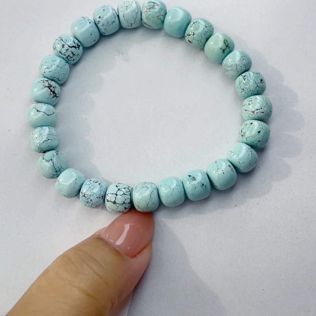 绿松石未镶嵌颈饰